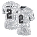 Rebec TB.Buccaneers #2 Emeka Egbuka Player Arctic Camo Limited Salute To Service Home Game Stitched Jerseys