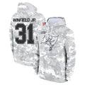 Rebec TB.Buccaneers #31 Antoine Winfield Jr. Player Arctic Camo Limited Salute to Service Pullover Hoodies Game Stitched Jerseys