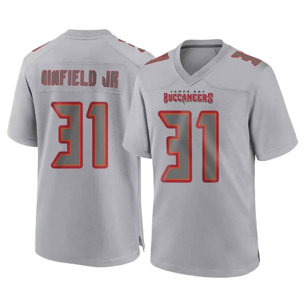 Rebec TB.Buccaneers #31 Antoine Winfield Jr. Player Gray Atmosphere Fashion Home Game Stitched Jerseys