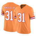 Rebec TB.Buccaneers #31 Antoine Winfield Jr. Player Orange Limited Vapor F.U.S.E. Home Game Stitched Jerseys
