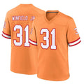 Rebec TB.Buccaneers #31 Antoine Winfield Jr. Player Orange Throwback Home Game Stitched Jerseys