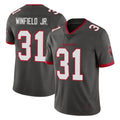 Rebec TB.Buccaneers #31 Antoine Winfield Jr. Player Pewter Limited Alternate Vapor Home Game Stitched Jerseys