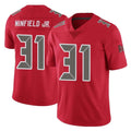 Rebec TB.Buccaneers #31 Antoine Winfield Jr. Player Red Limited Color Rush Home Game Stitched Jerseys