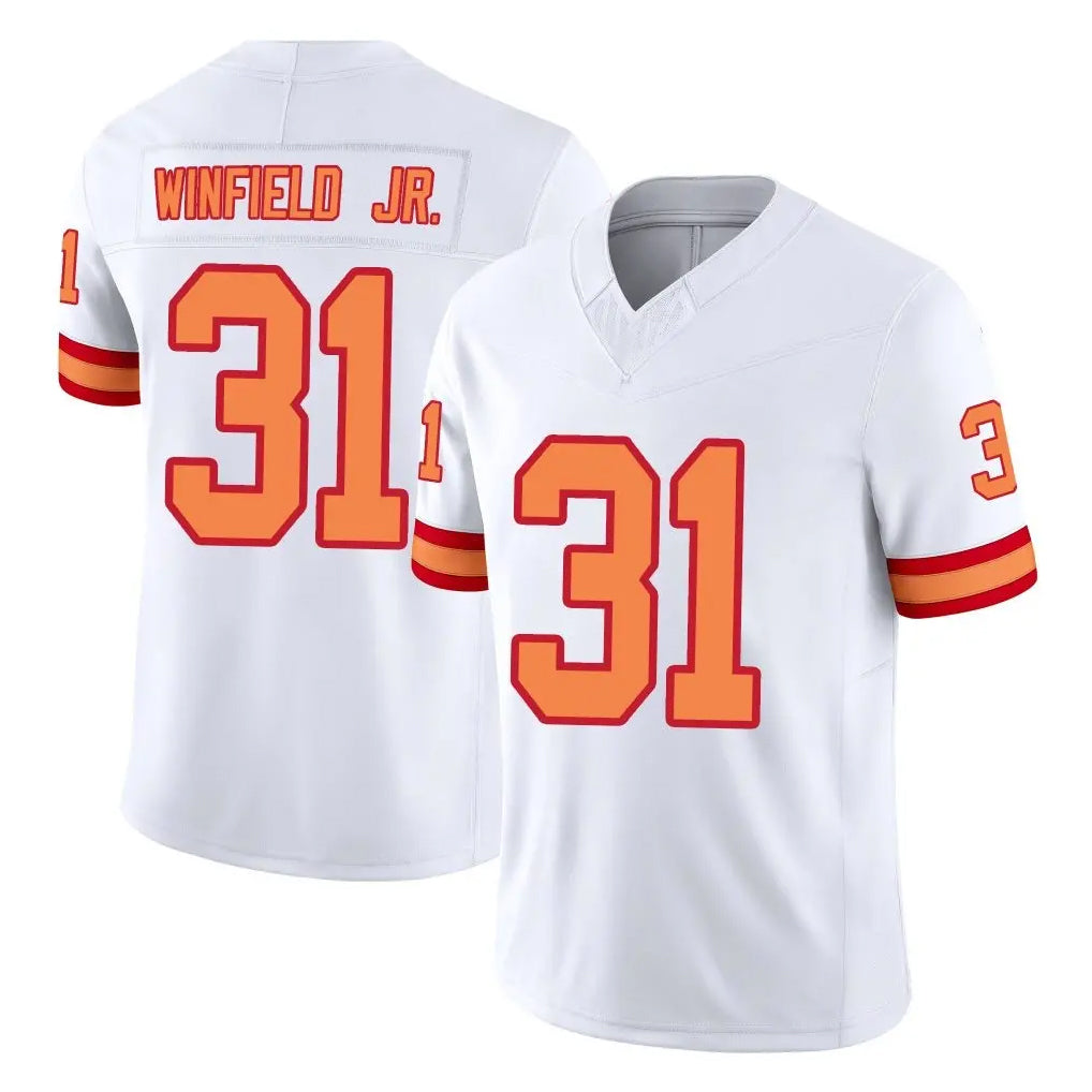 Rebec TB.Buccaneers #31 Antoine Winfield Jr. Player White Limited '76 Vapor F.U.S.E. Home Game Stitched Jerseys