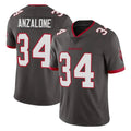 Rebec TB.Buccaneers #34 Alex Anzalone Player Pewter Limited Alternate Vapor Home Game Stitched Jerseys
