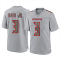 Rebec TB.Buccaneers #3 Rueben Bain Jr. Player Gray Atmosphere Fashion Home Game Stitched Jerseys