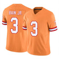 Rebec TB.Buccaneers #3 Rueben Bain Jr. Player Orange Limited Vapor F.U.S.E. Home Game Stitched Jerseys
