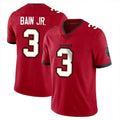 Rebec TB.Buccaneers #3 Rueben Bain Jr. Player Red Limited Vapor F.U.S.E. Home Game Stitched Jerseys