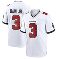 Rebec TB.Buccaneers #3 Rueben Bain Jr. Player White Home Game Stitched Jerseys