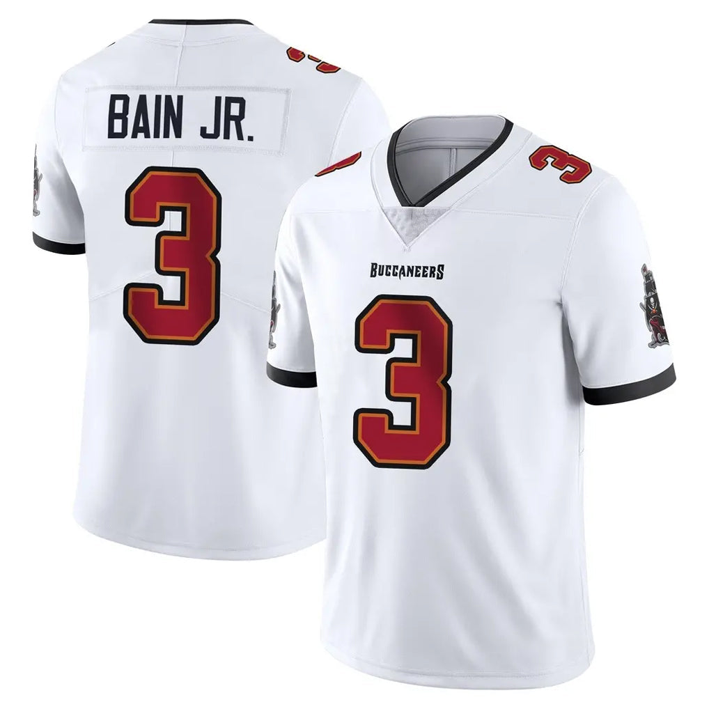 Rebec TB.Buccaneers #3 Rueben Bain Jr. Player White Limited Vapor Untouchable Home Game Stitched Jerseys