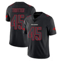Rebec TB.Buccaneers #45 Josiah Trotte Player Black Impact Limited Home Game Stitched Jerseys