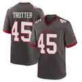 Rebec TB.Buccaneers #45 Josiah Trotte Player Pewter Alternate Home Game Stitched Jerseys