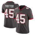 Rebec TB.Buccaneers #45 Josiah Trotte Player Pewter Limited Alternate Vapor Home Game Stitched Jerseys