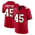 Rebec TB.Buccaneers #45 Josiah Trotte Player Red Limited Vapor Home Game Stitched Jerseys