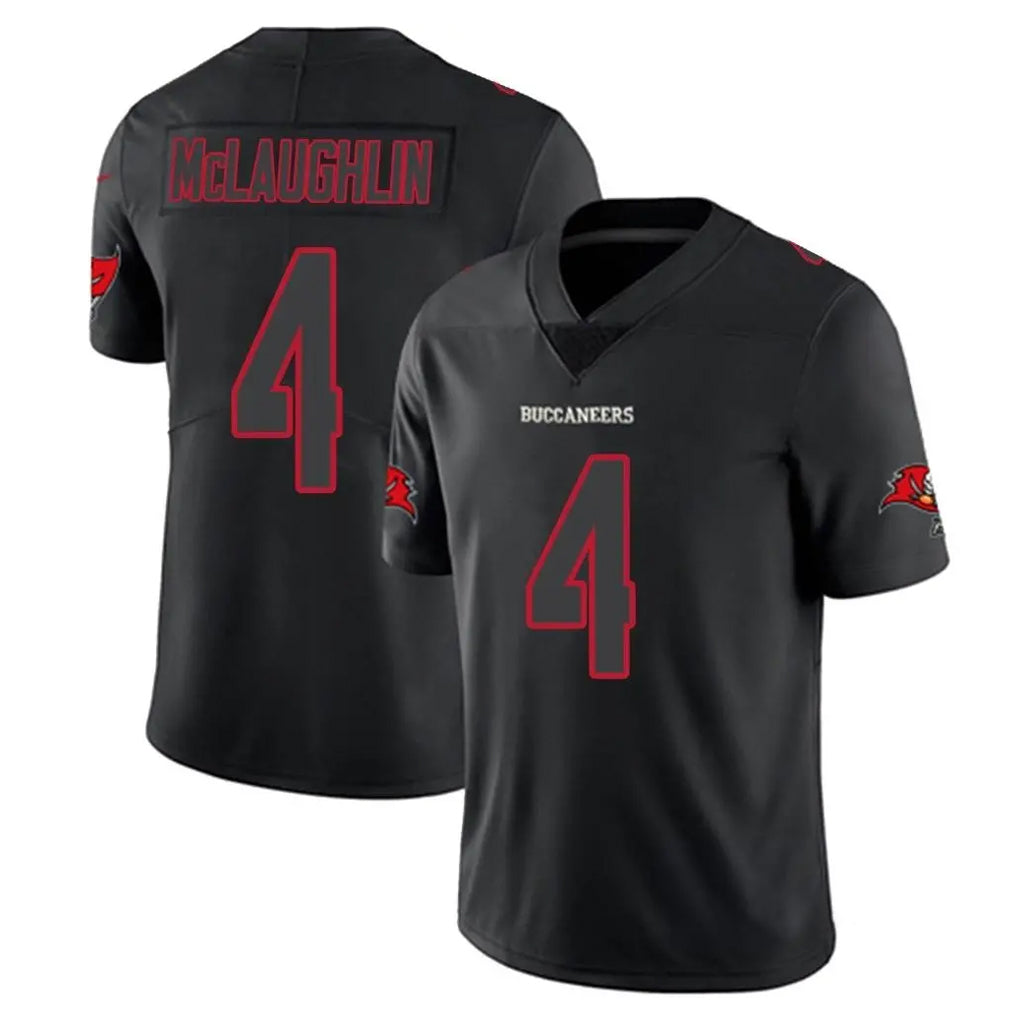 Rebec TB.Buccaneers #4 Chase McLaughlin Player Black Impact Limited Home Game Stitched Jerseys