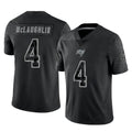 Rebec TB.Buccaneers #4 Chase McLaughlin Player Black Reflective Limited Home Game Stitched Jerseys