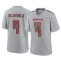 Rebec TB.Buccaneers #4 Chase McLaughlin Player Gray Atmosphere Fashion Home Game Stitched Jerseys
