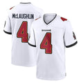 Rebec TB.Buccaneers #4 Chase McLaughlin Player White Home Game Stitched Jerseys
