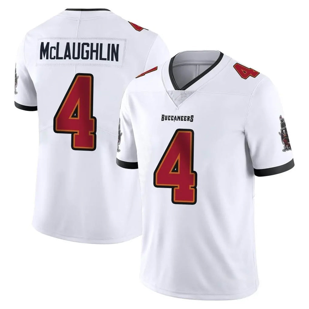 Rebec TB.Buccaneers #4 Chase McLaughlin Player White Limited Vapor Untouchable Home Game Stitched Jerseys