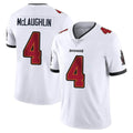 Rebec TB.Buccaneers #4 Chase McLaughlin Player White Limited Vapor Untouchable Home Game Stitched Jerseys