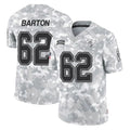Rebec TB.Buccaneers #62 Graham Barton Player Arctic Camo Limited Salute To Service Home Game Stitched Jerseys