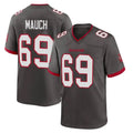 Rebec TB.Buccaneers #69 Cody Mauch Player Pewter Alternate Home Game Stitched Jerseys