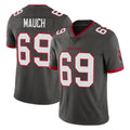 Rebec TB.Buccaneers #69 Cody Mauch Player Pewter Limited Alternate Vapor Home Game Stitched Jerseys