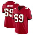 Rebec TB.Buccaneers #69 Cody Mauch Player Red Limited Vapor Home Game Stitched Jerseys