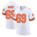 Rebec TB.Buccaneers #69 Cody Mauch Player White '76 Home Game Stitched Jerseys