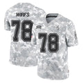 Rebec TB.Buccaneers #78 Tristan Wirfs Player Arctic Camo Limited Salute To Service Home Game Stitched Jerseys