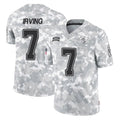 Rebec TB.Buccaneers #7 Bucky Irving Player Arctic Camo Limited Salute To Service Home Game Stitched Jerseys