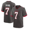 Rebec TB.Buccaneers #7 Bucky Irving Player Pewter Alternate Home Game Stitched Jerseys