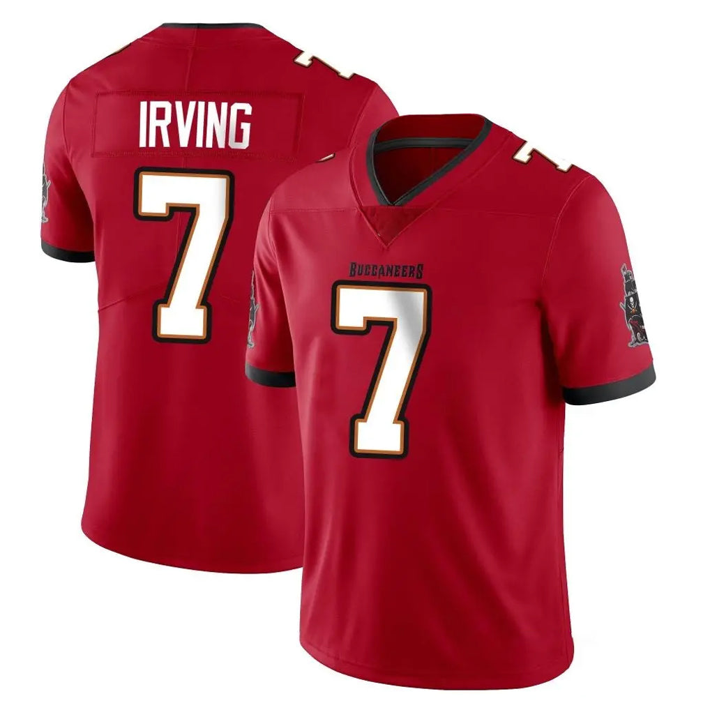 Rebec TB.Buccaneers #7 Bucky Irving Player Red Limited Vapor Home Game Stitched Jerseys