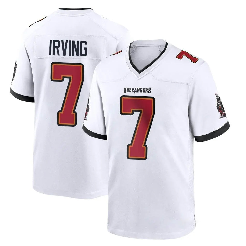 Rebec TB.Buccaneers #7 Bucky Irving Player White Limited Vapor F.U.S.E. Home Game Stitched Jerseys