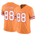 Rebec TB.Buccaneers #88 Cade Otton Player Orange Limited Vapor F.U.S.E. Home Game Stitched Jerseys