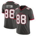 Rebec TB.Buccaneers #88 Cade Otton Player Pewter Limited Alternate Vapor Home Game Stitched Jerseys