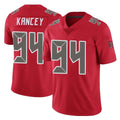Rebec TB.Buccaneers #94 Calijah Kancey Player Red Limited Color Rush Home Game Stitched Jerseys