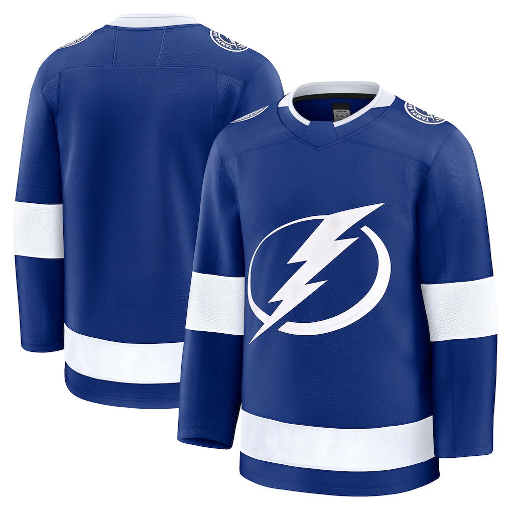 Rebec TB.Lightning Blue Home Premium Jerseys