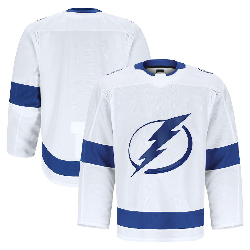 Rebec TB.Lightning White Away Authentic Pro Jerseys