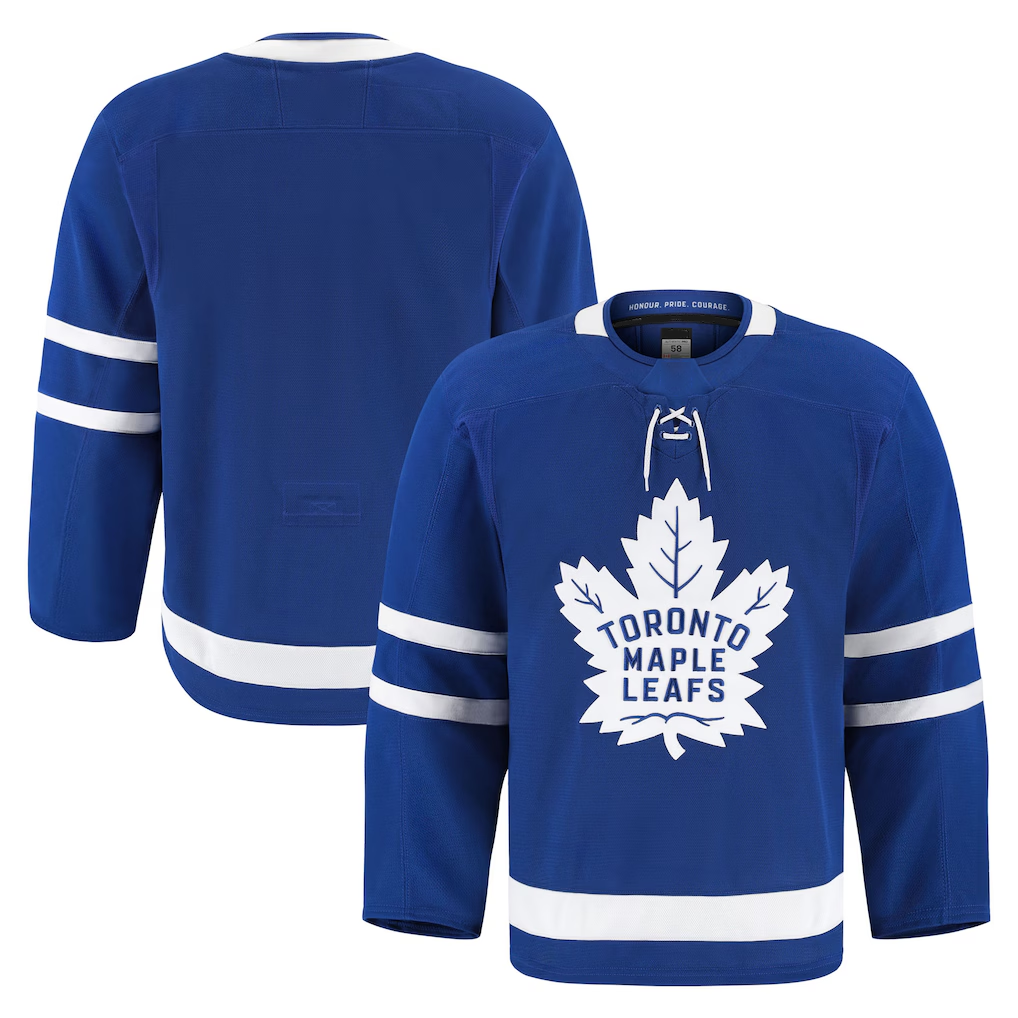 Rebec TM.Leafs Blue Home Authentic Pro Jerseys