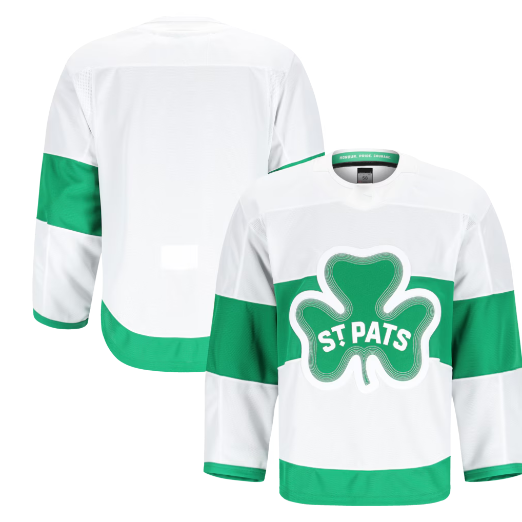 Rebec TM.Leafs White Alternate 2 Authentic Pro Jerseys