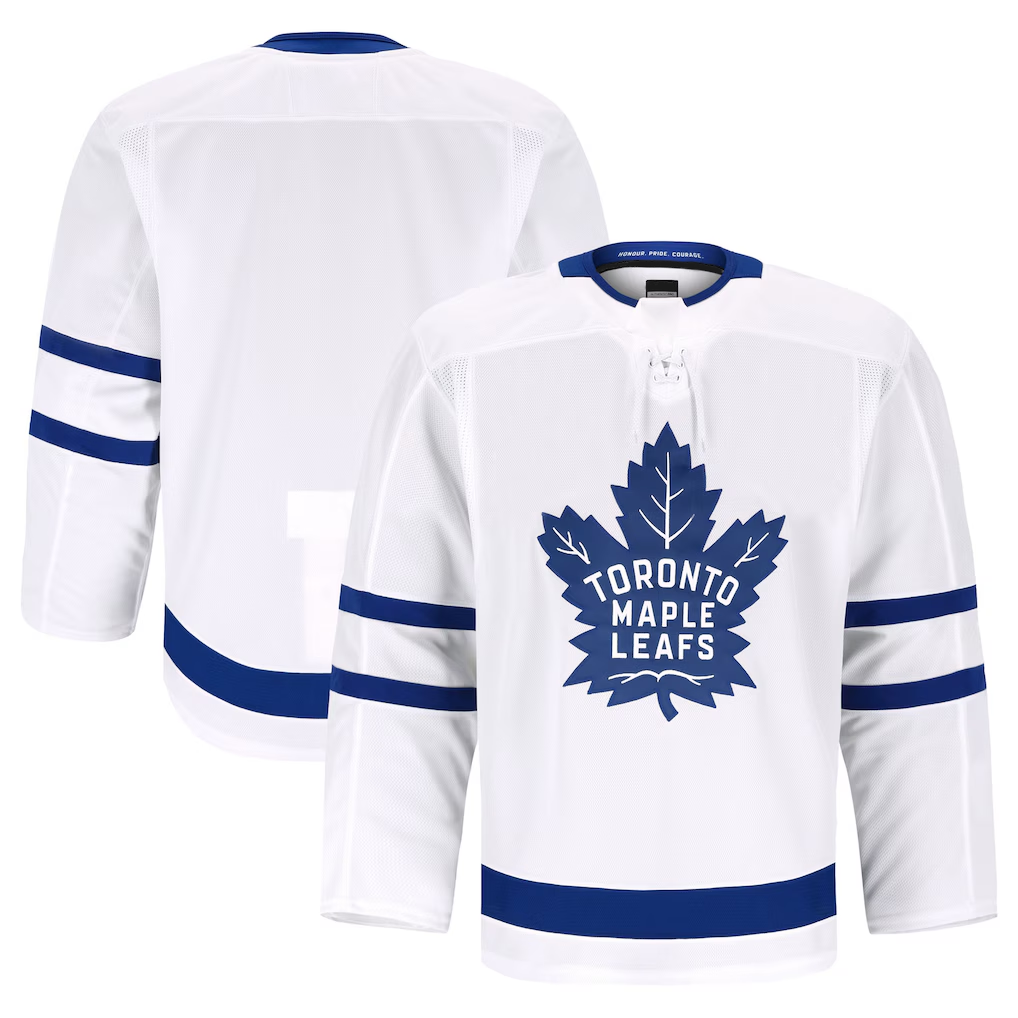 Rebec TM.Leafs White Away Authentic Pro Jerseys