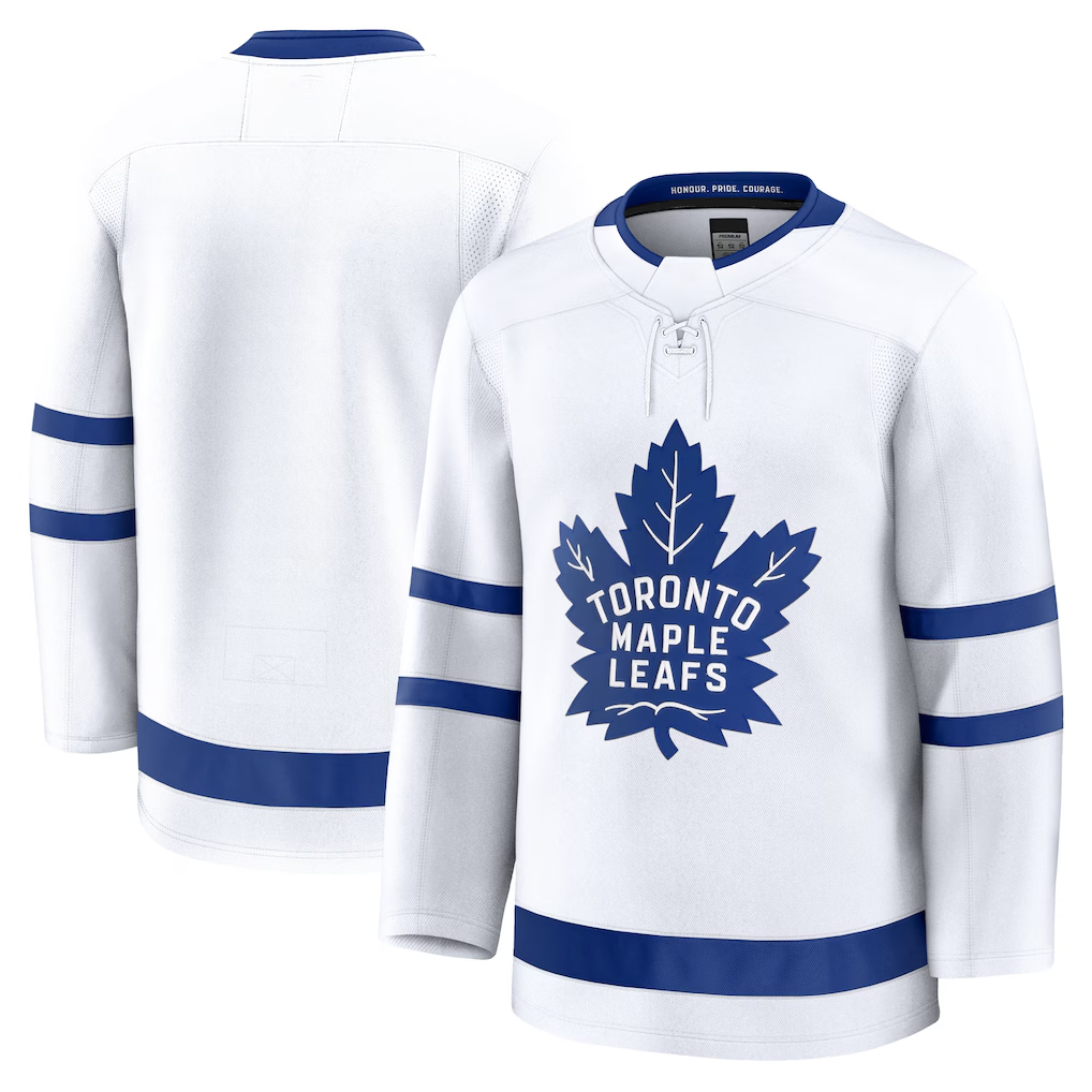 Rebec TM.Leafs White Away Premium Jerseys