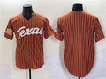 Rebec T.Longhorns Blank Orange Pinstripe 2025 Softball National Champions Stitched American College Jerseys