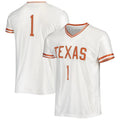 Rebec #1 T.Longhorns Original Retro Brand Basketball Jersey White Stitched American College Jerseys