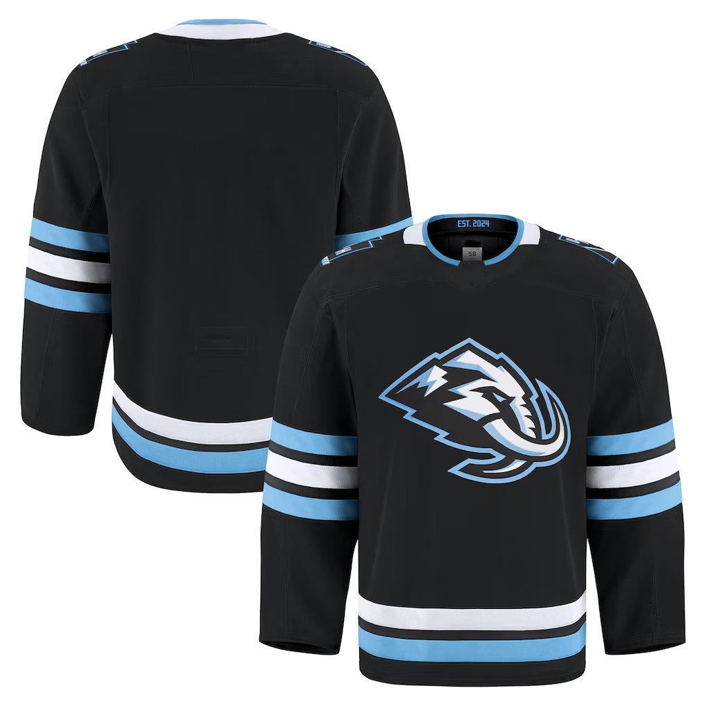 Rebec U.Mammoth Black Home Authentic Pro Jerseys