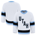 Rebec U.Mammoth White Away Authentic Pro Jerseys
