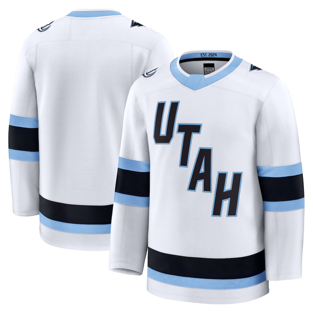 Rebec U.Mammoth White Away Premium Jerseys