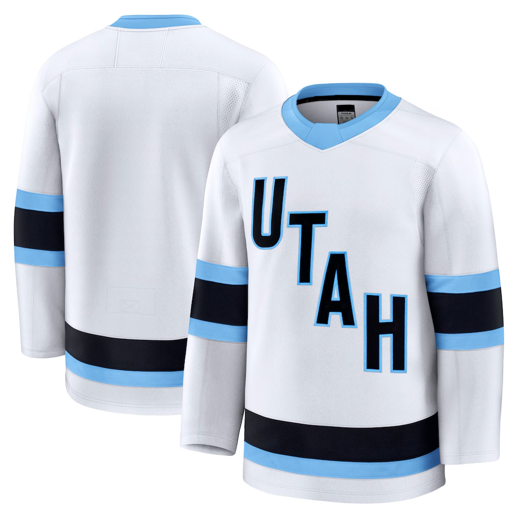 Rebec U.Mammoth White Away Premium Jerseys