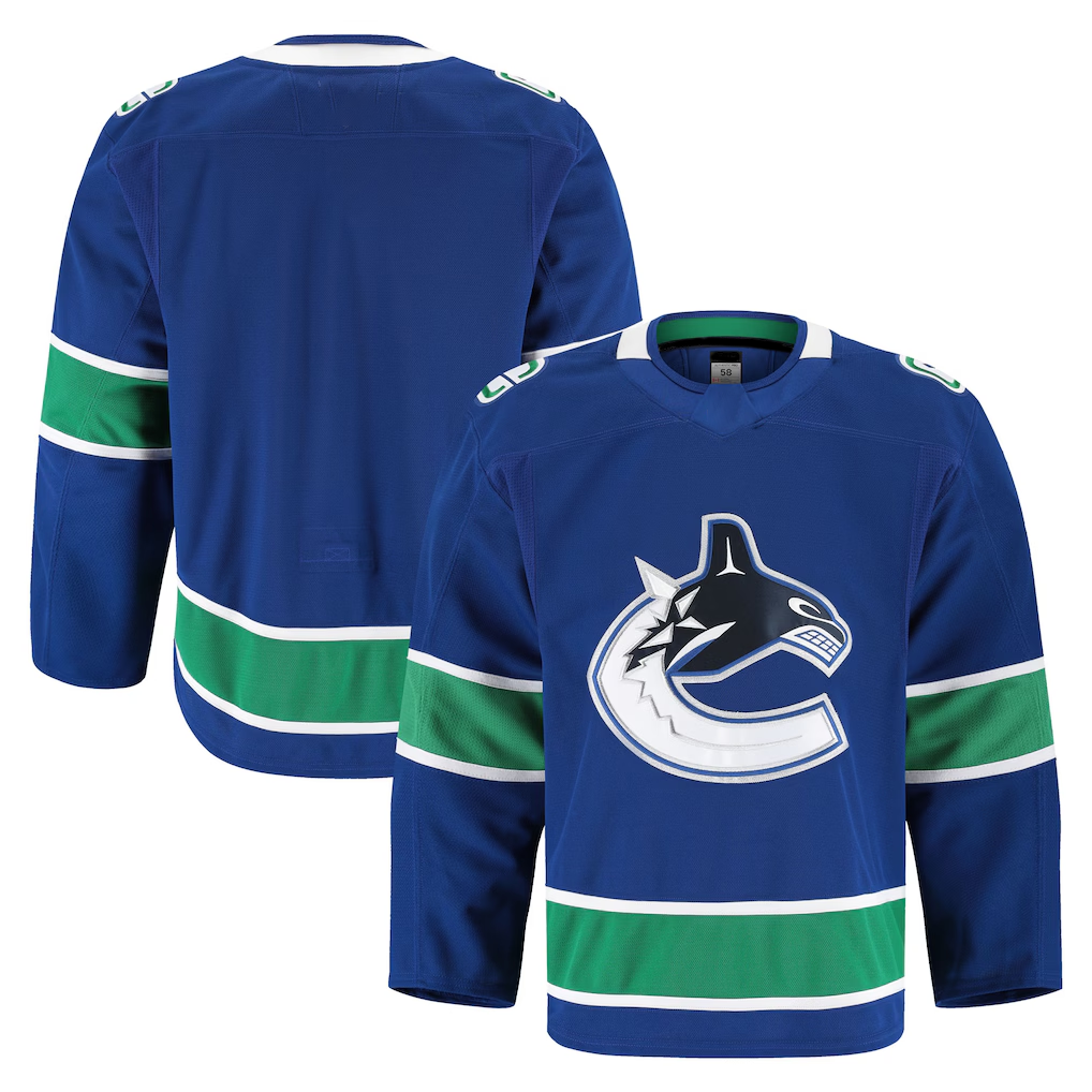 Rebec V.Canucks Blue Home Authentic Pro Jerseys